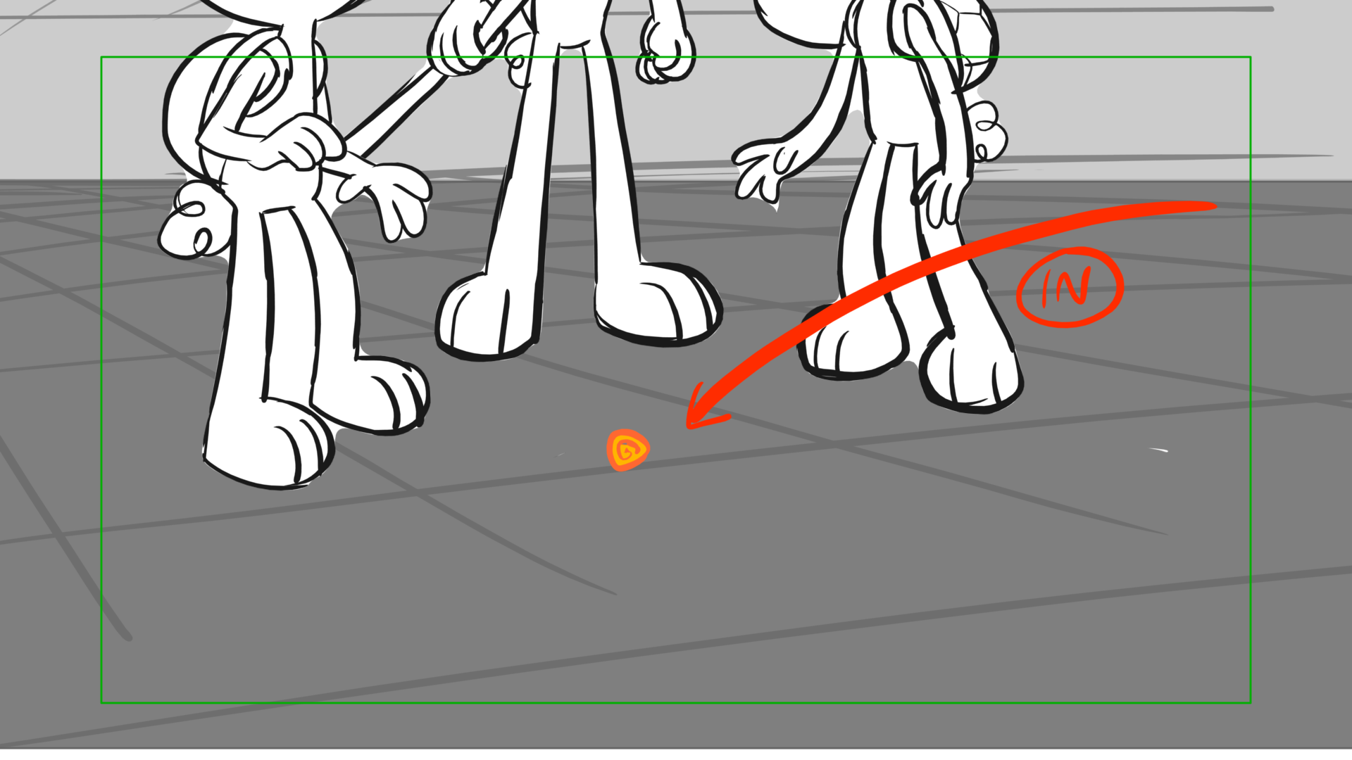 Venom Wars — Escena 20A, panel 3, storyboard by Melissa Ballesteros